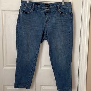 Talbots flawless 5-pocket boyfriend jeans - 16W Petite